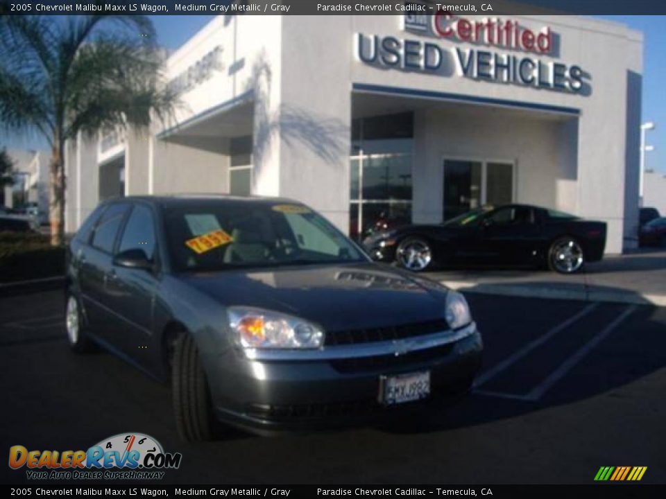 2005 Chevrolet Malibu Maxx LS Wagon Medium Gray Metallic / Gray Photo #1