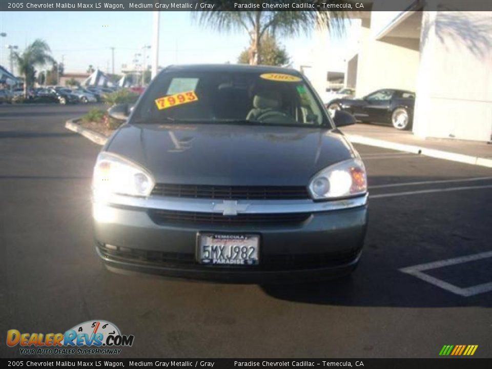 2005 Chevrolet Malibu Maxx LS Wagon Medium Gray Metallic / Gray Photo #3
