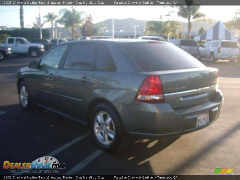 2005 Chevrolet Malibu Maxx LS Wagon Medium Gray Metallic / Gray Photo #7