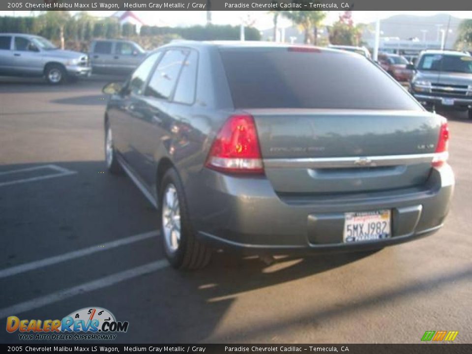 2005 Chevrolet Malibu Maxx LS Wagon Medium Gray Metallic / Gray Photo #8