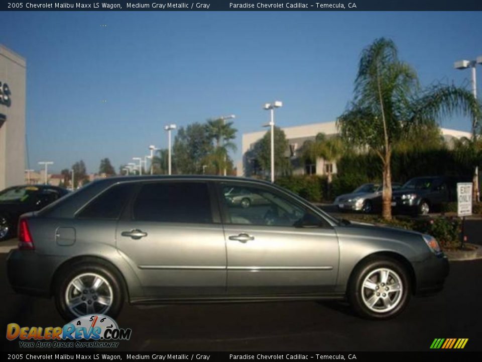 2005 Chevrolet Malibu Maxx LS Wagon Medium Gray Metallic / Gray Photo #12