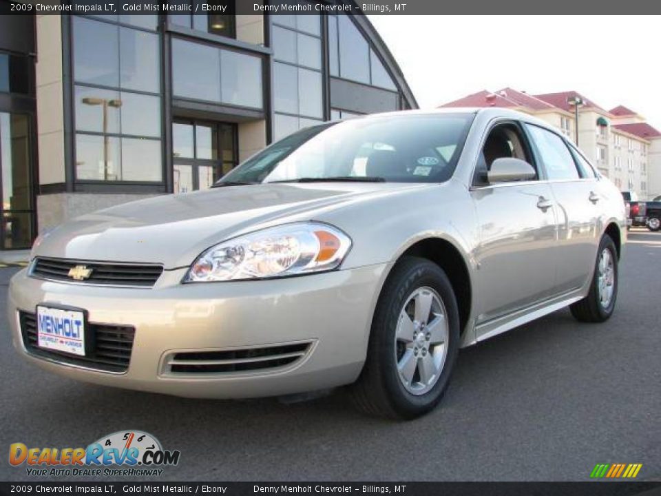 2009 Chevrolet Impala LT Gold Mist Metallic / Ebony Photo #2