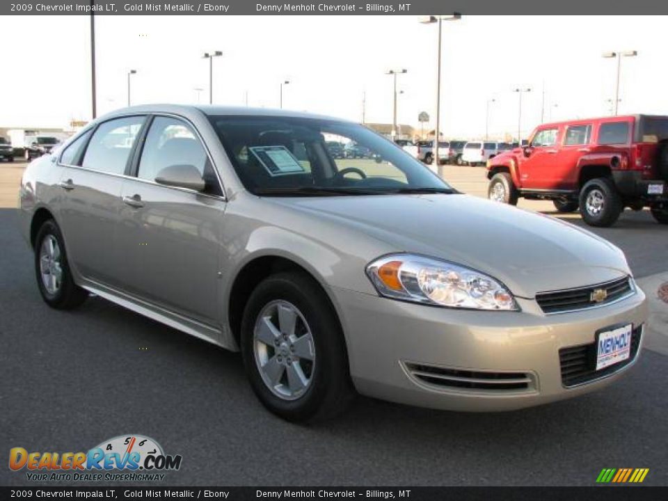 2009 Chevrolet Impala LT Gold Mist Metallic / Ebony Photo #3