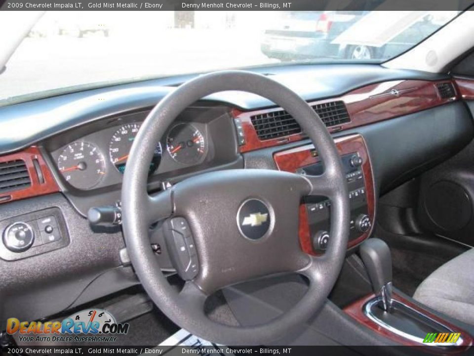 2009 Chevrolet Impala LT Gold Mist Metallic / Ebony Photo #10