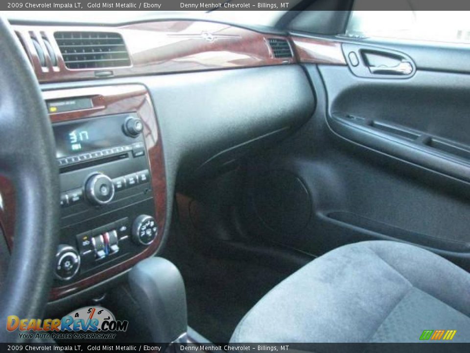 2009 Chevrolet Impala LT Gold Mist Metallic / Ebony Photo #11