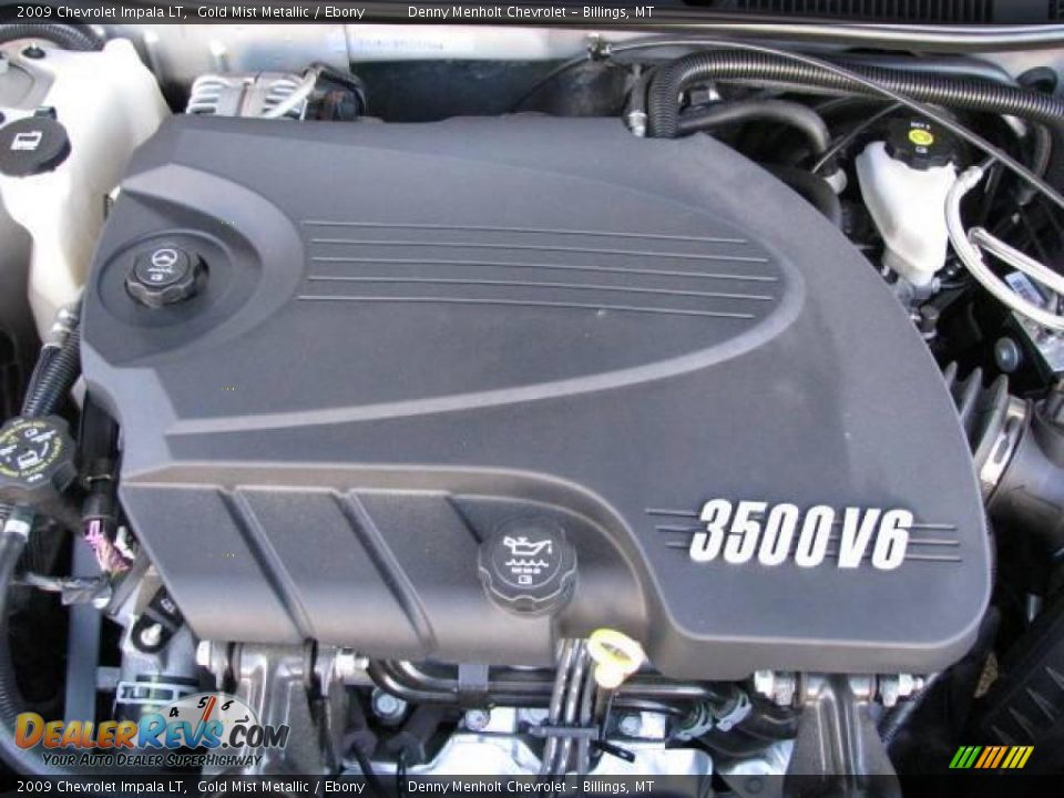 2009 Chevrolet Impala LT Gold Mist Metallic / Ebony Photo #13