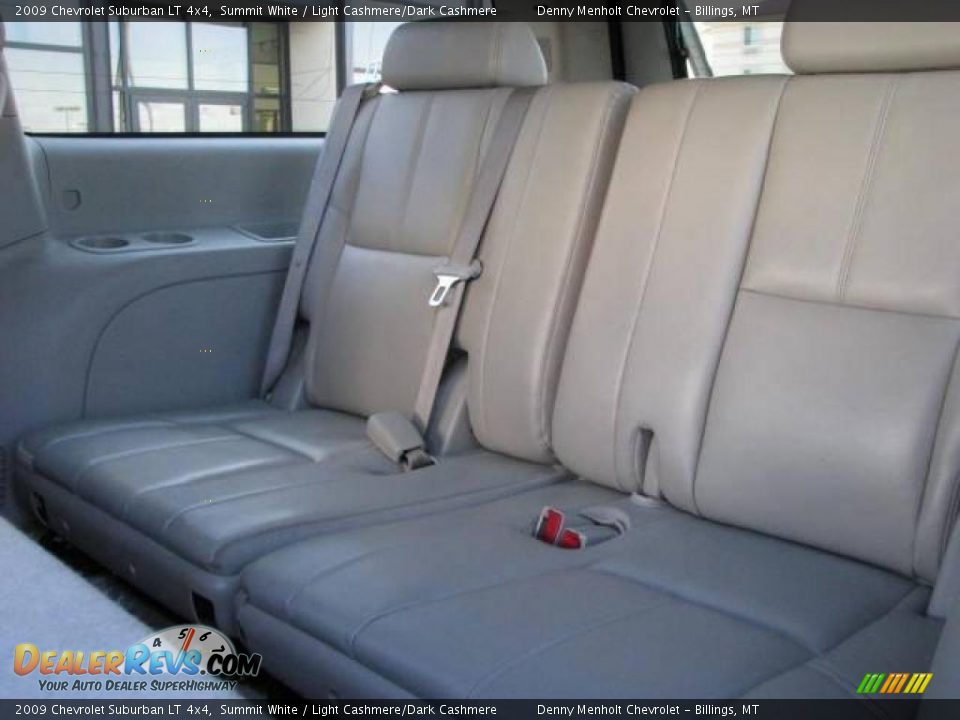 2009 Chevrolet Suburban LT 4x4 Summit White / Light Cashmere/Dark Cashmere Photo #8