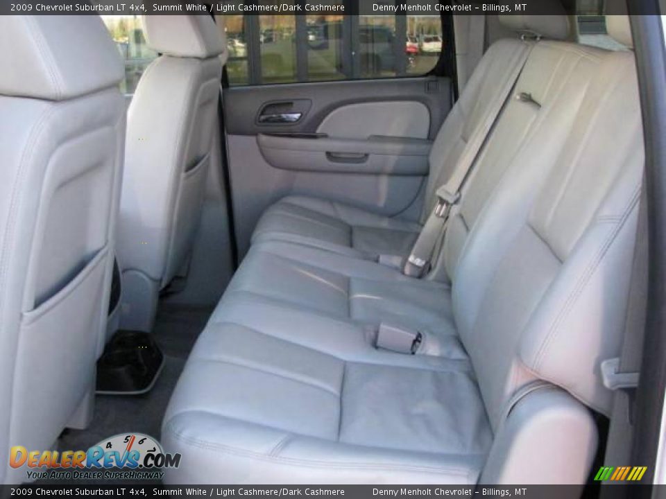 2009 Chevrolet Suburban LT 4x4 Summit White / Light Cashmere/Dark Cashmere Photo #9
