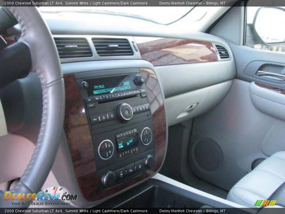 2009 Chevrolet Suburban LT 4x4 Summit White / Light Cashmere/Dark Cashmere Photo #12