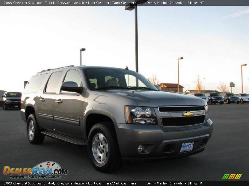 2009 Chevrolet Suburban LT 4x4 Greystone Metallic / Light Cashmere/Dark Cashmere Photo #3