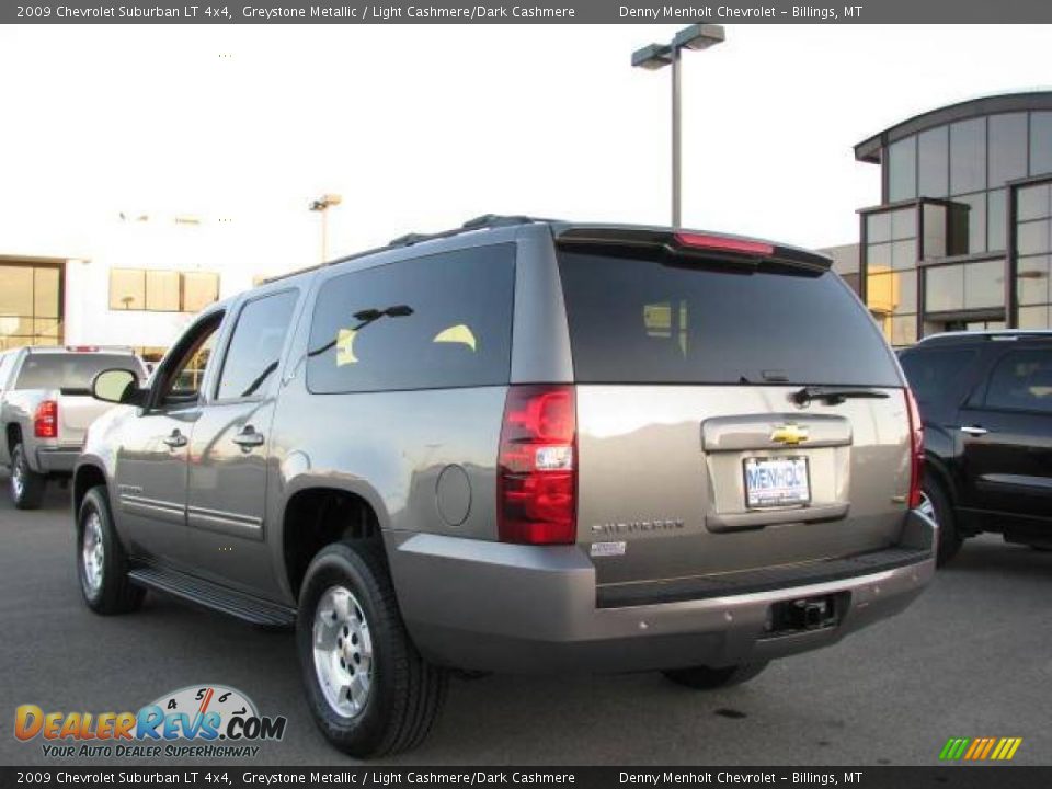 2009 Chevrolet Suburban LT 4x4 Greystone Metallic / Light Cashmere/Dark Cashmere Photo #6