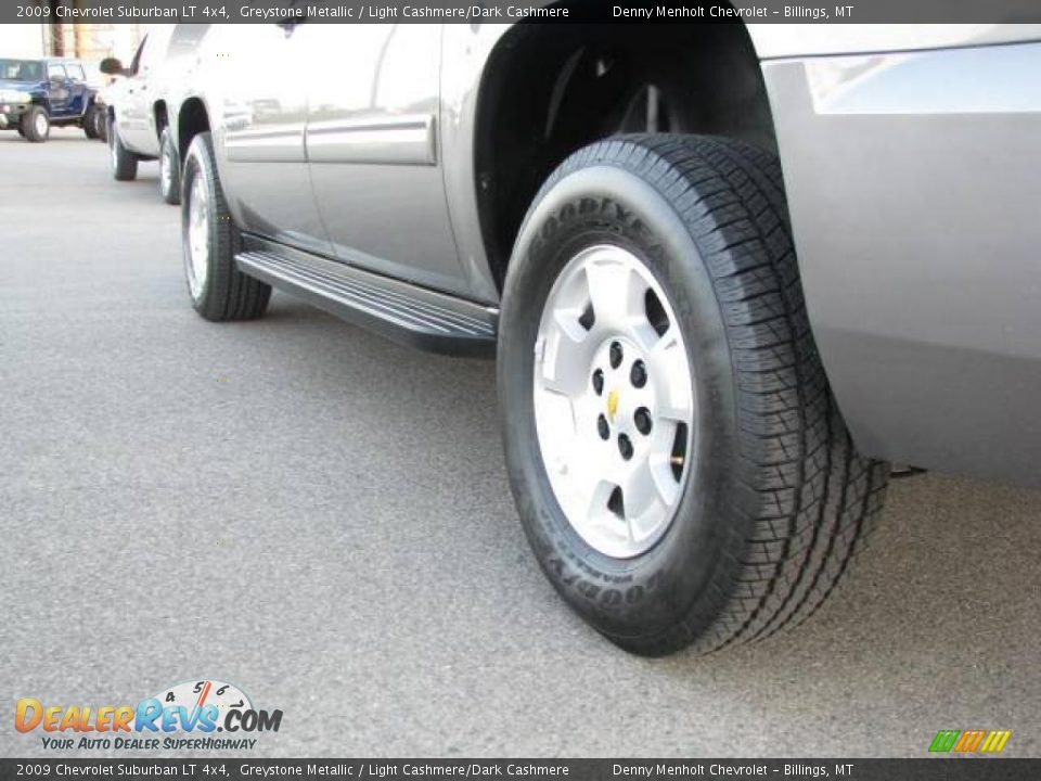 2009 Chevrolet Suburban LT 4x4 Greystone Metallic / Light Cashmere/Dark Cashmere Photo #7