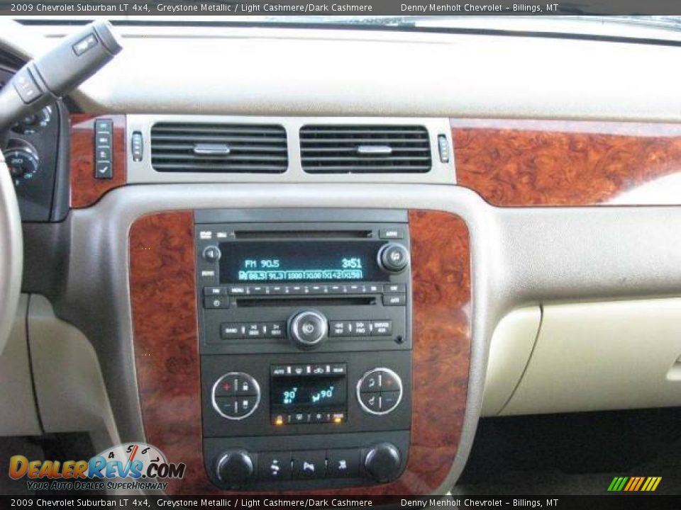 2009 Chevrolet Suburban LT 4x4 Greystone Metallic / Light Cashmere/Dark Cashmere Photo #11