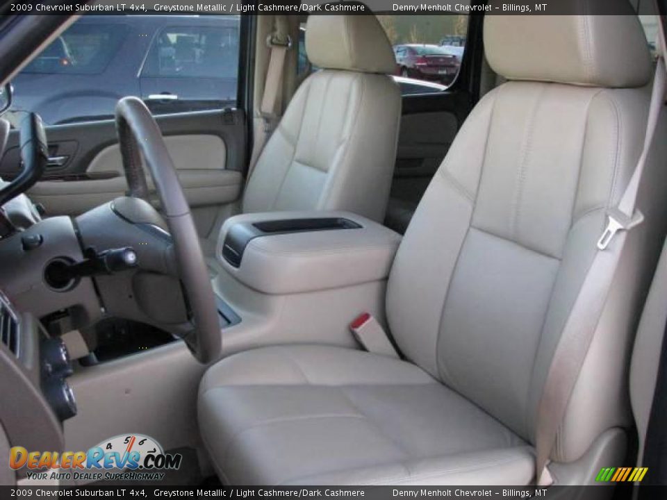 2009 Chevrolet Suburban LT 4x4 Greystone Metallic / Light Cashmere/Dark Cashmere Photo #12