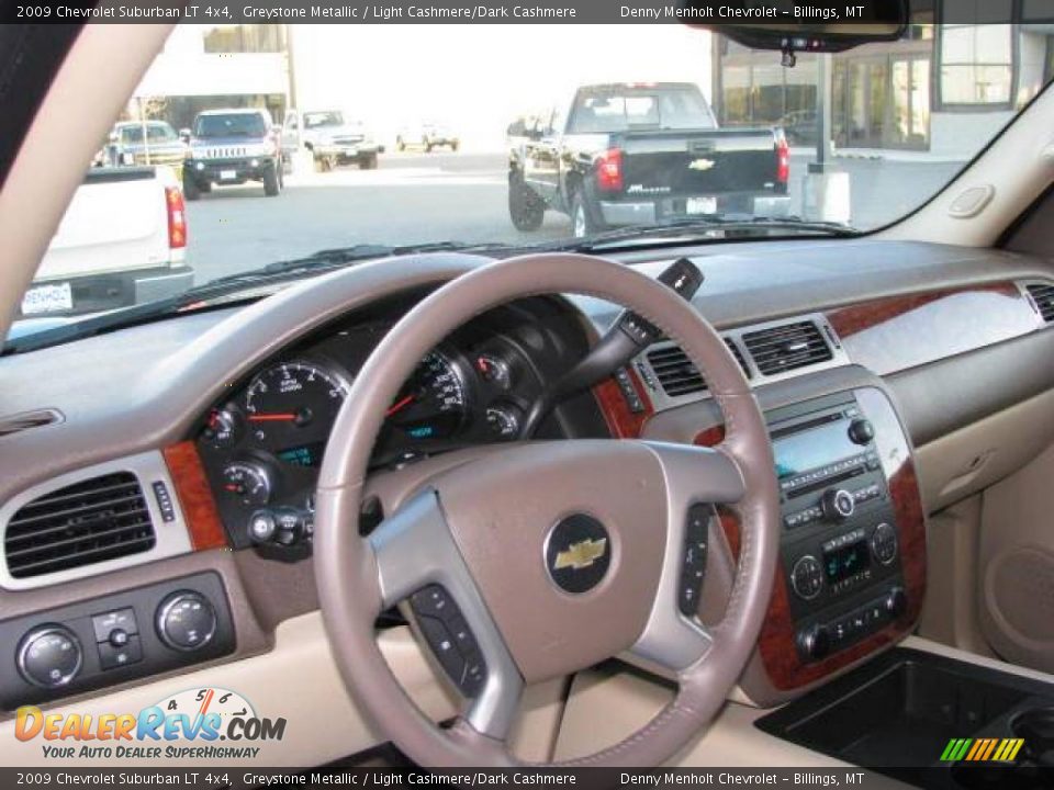 2009 Chevrolet Suburban LT 4x4 Greystone Metallic / Light Cashmere/Dark Cashmere Photo #13