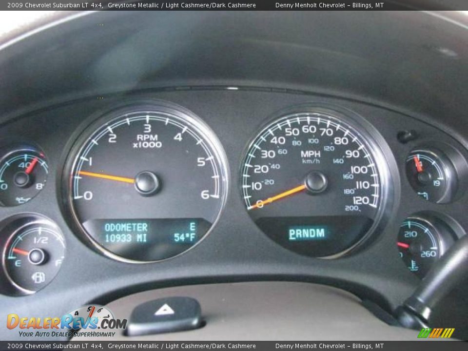 2009 Chevrolet Suburban LT 4x4 Greystone Metallic / Light Cashmere/Dark Cashmere Photo #14