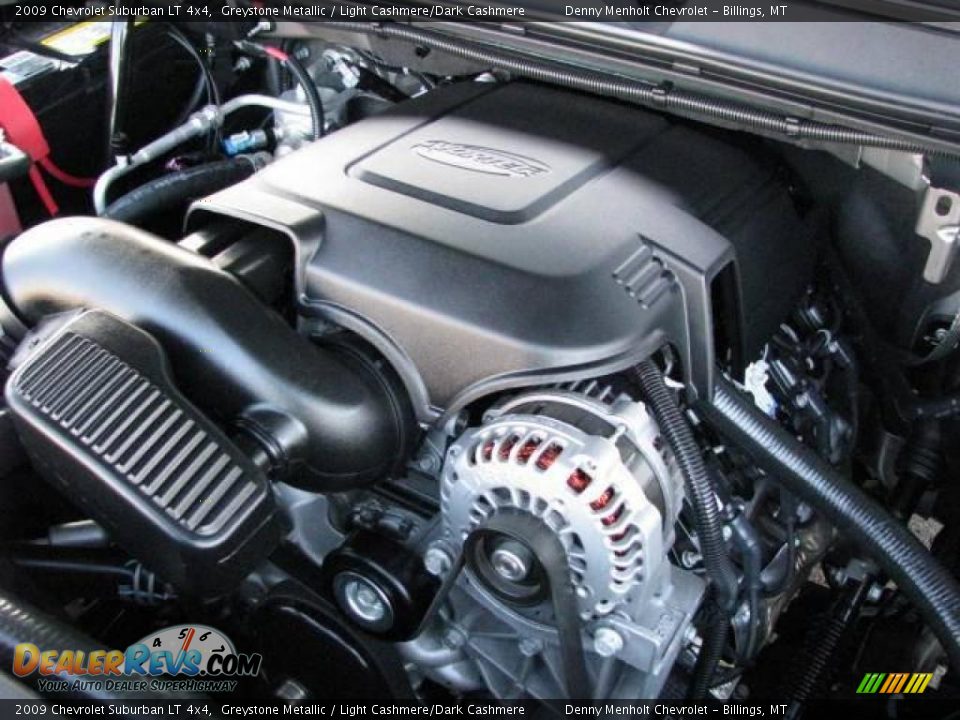 2009 Chevrolet Suburban LT 4x4 Greystone Metallic / Light Cashmere/Dark Cashmere Photo #15