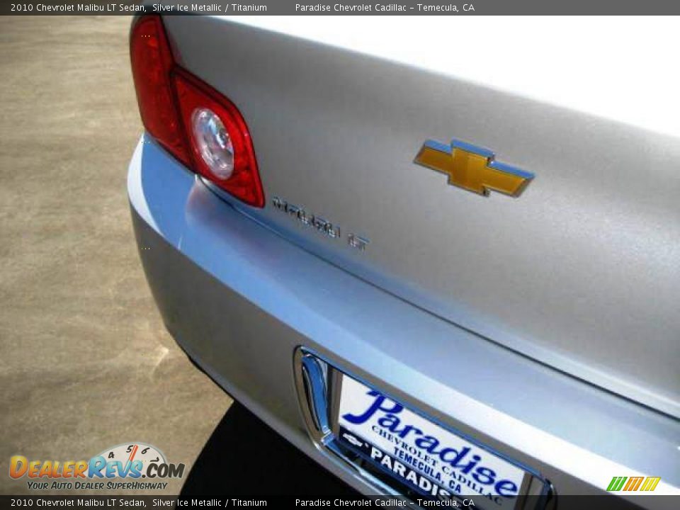 2010 Chevrolet Malibu LT Sedan Silver Ice Metallic / Titanium Photo #10
