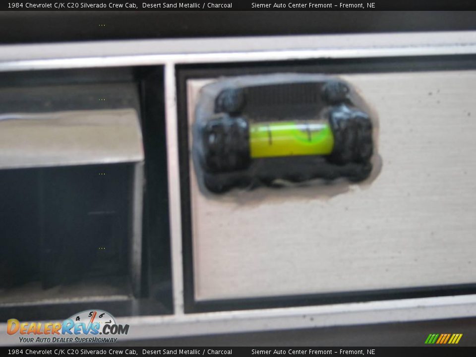 1984 Chevrolet C/K C20 Silverado Crew Cab Desert Sand Metallic / Charcoal Photo #17