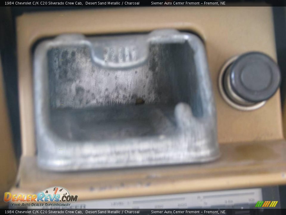 1984 Chevrolet C/K C20 Silverado Crew Cab Desert Sand Metallic / Charcoal Photo #18