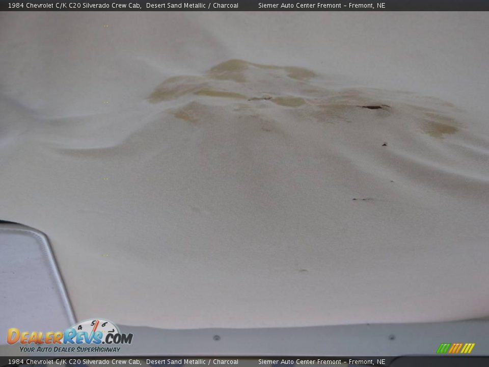 1984 Chevrolet C/K C20 Silverado Crew Cab Desert Sand Metallic / Charcoal Photo #19