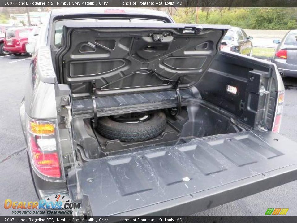 2007 Honda Ridgeline RTS Nimbus Grey Metallic / Gray Photo #5