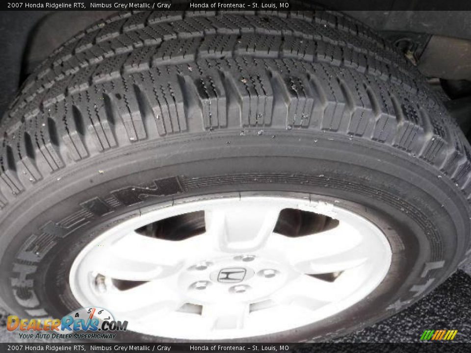 2007 Honda Ridgeline RTS Nimbus Grey Metallic / Gray Photo #8