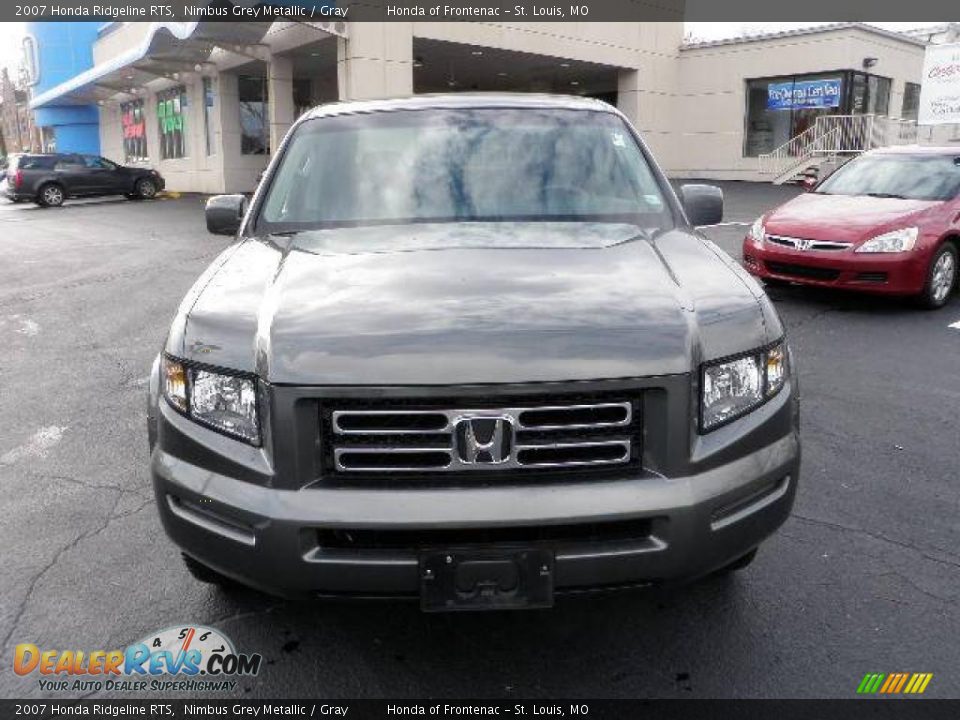 2007 Honda Ridgeline RTS Nimbus Grey Metallic / Gray Photo #10