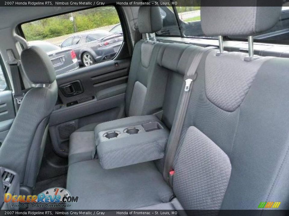 2007 Honda Ridgeline RTS Nimbus Grey Metallic / Gray Photo #11
