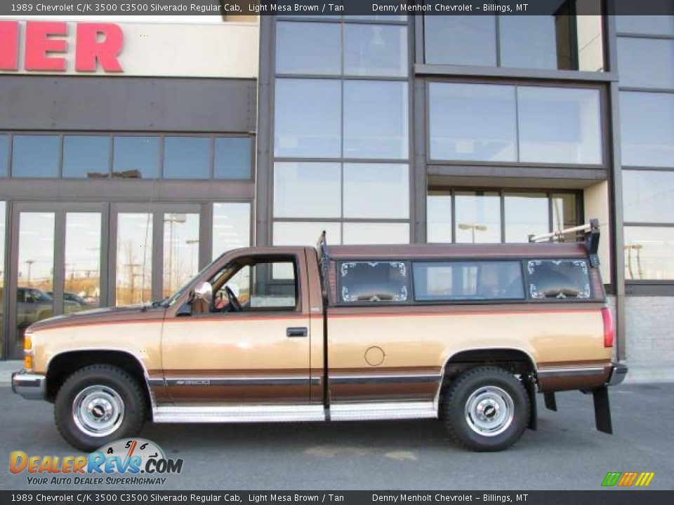 1989 Chevrolet C/K 3500 C3500 Silverado Regular Cab Light Mesa Brown / Tan Photo #1