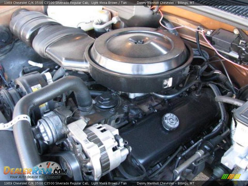 1989 Chevrolet C/K 3500 C3500 Silverado Regular Cab Light Mesa Brown / Tan Photo #11