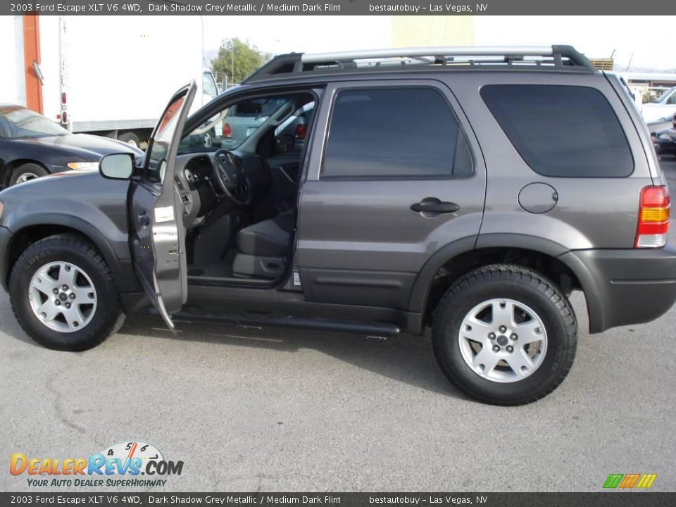 2003 Ford Escape XLT V6 4WD Dark Shadow Grey Metallic / Medium Dark Flint Photo #2