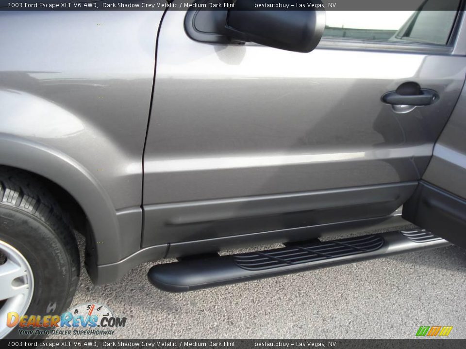 2003 Ford Escape XLT V6 4WD Dark Shadow Grey Metallic / Medium Dark Flint Photo #12