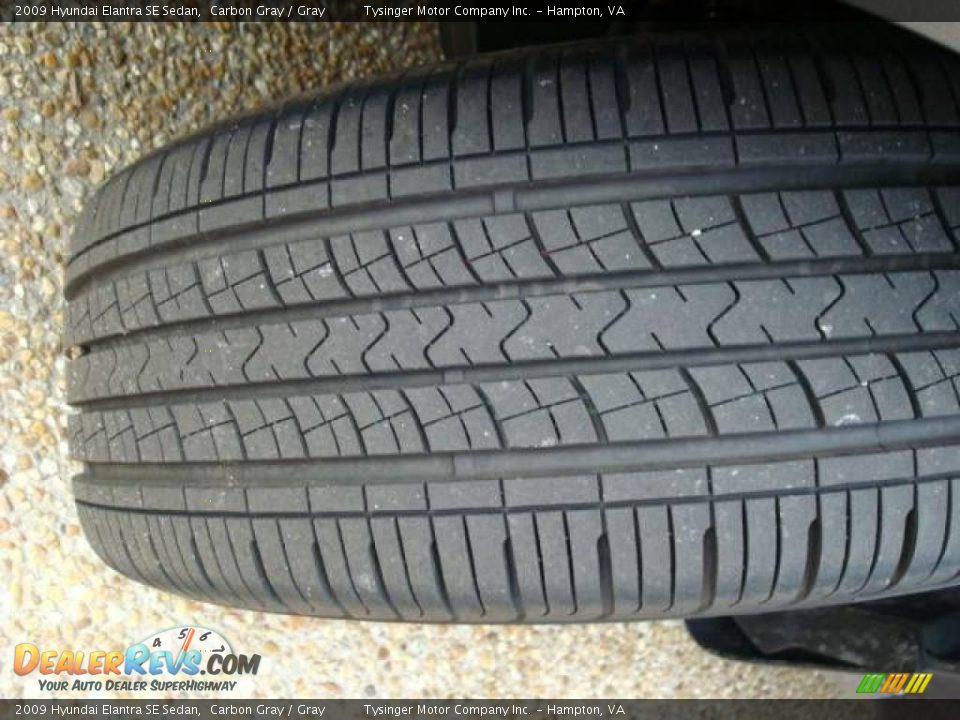 2009 Hyundai Elantra SE Sedan Carbon Gray / Gray Photo #23