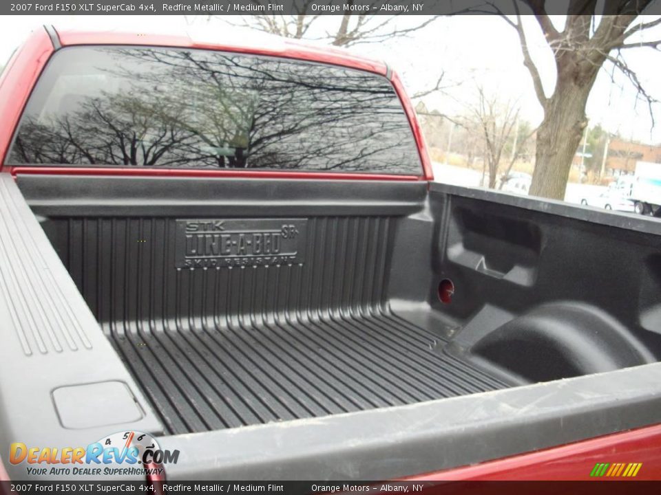 2007 Ford F150 XLT SuperCab 4x4 Redfire Metallic / Medium Flint Photo #6