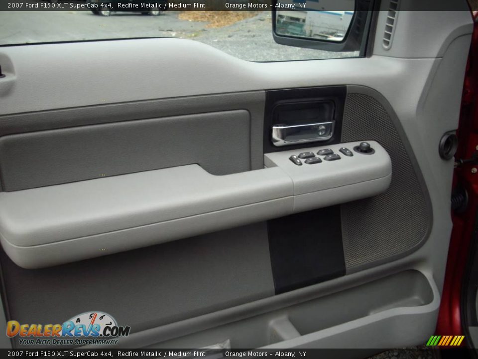 2007 Ford F150 XLT SuperCab 4x4 Redfire Metallic / Medium Flint Photo #9