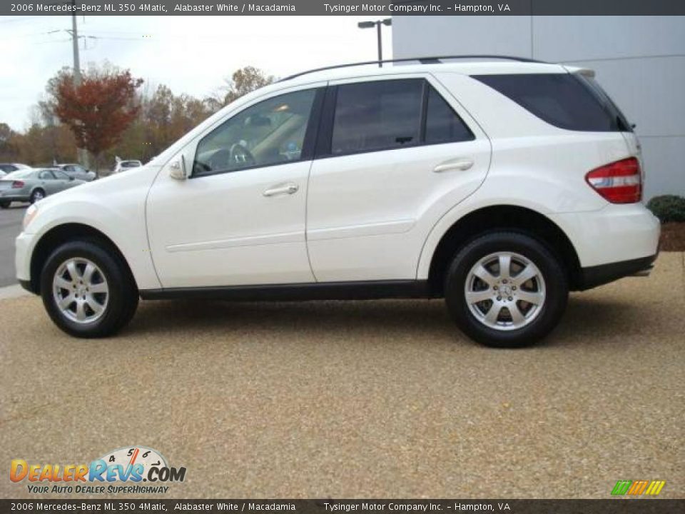 2006 Mercedes-Benz ML 350 4Matic Alabaster White / Macadamia Photo #3