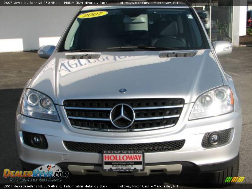 2007 Mercedes-Benz ML 350 4Matic Iridium Silver Metallic / Black Photo #2