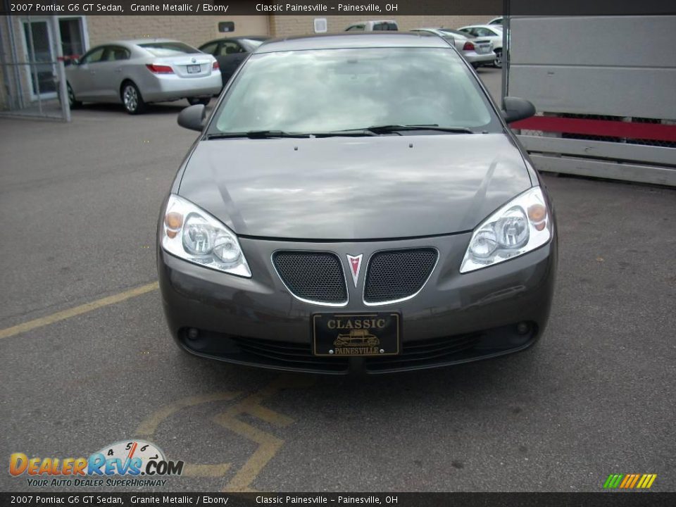 2007 Pontiac G6 GT Sedan Granite Metallic / Ebony Photo #2