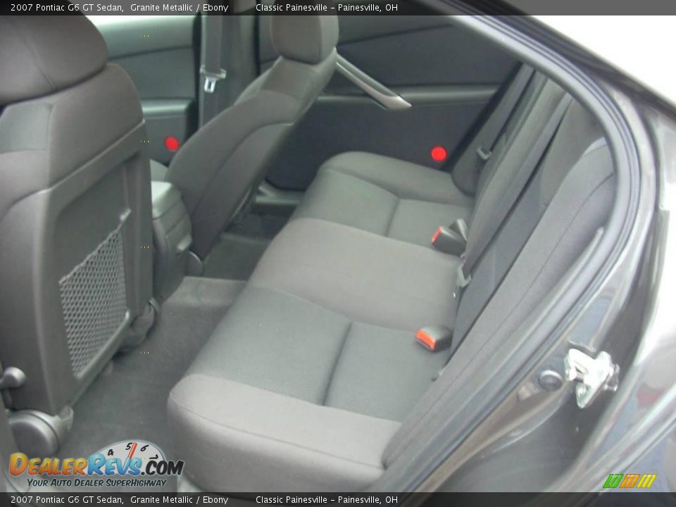 2007 Pontiac G6 GT Sedan Granite Metallic / Ebony Photo #9