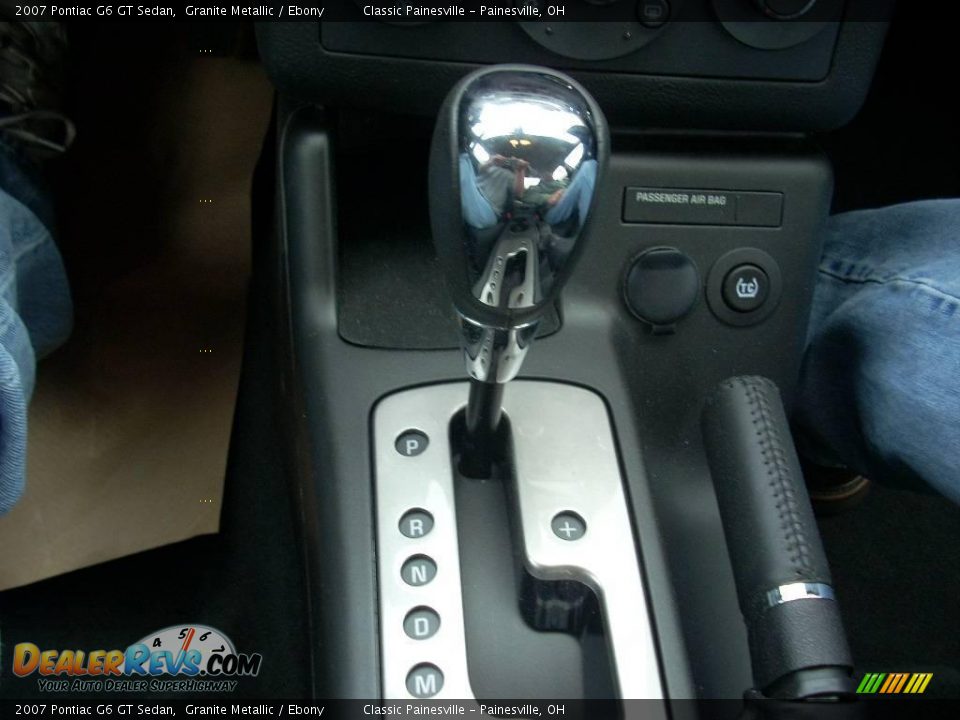 2007 Pontiac G6 GT Sedan Granite Metallic / Ebony Photo #11