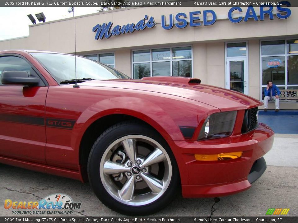 2009 Ford Mustang GT/CS California Special Coupe Dark Candy Apple Red / Medium Parchment Photo #19