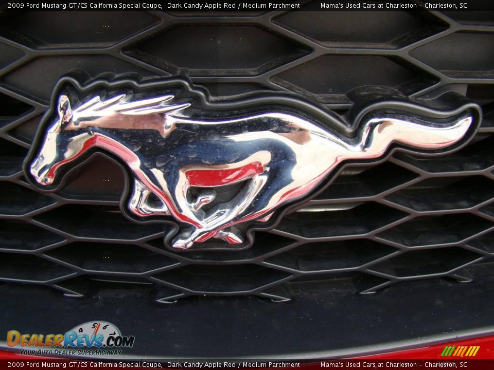 2009 Ford Mustang GT/CS California Special Coupe Dark Candy Apple Red / Medium Parchment Photo #27
