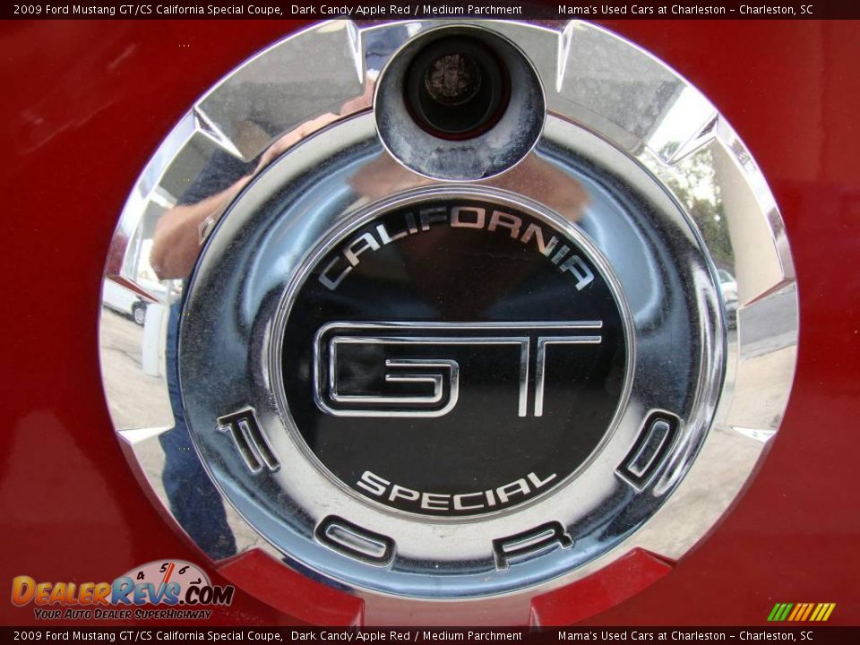 2009 Ford Mustang GT/CS California Special Coupe Dark Candy Apple Red / Medium Parchment Photo #29