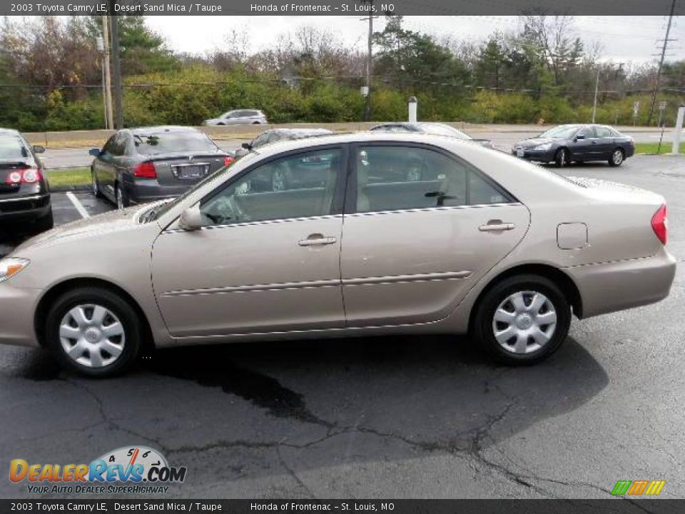 2003 Toyota Camry LE Desert Sand Mica / Taupe Photo #1