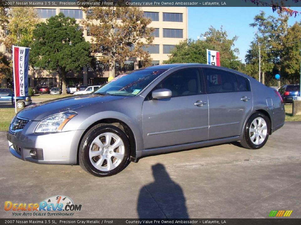 2007 Nissan Maxima 3.5 SL Precision Gray Metallic / Frost Photo #1