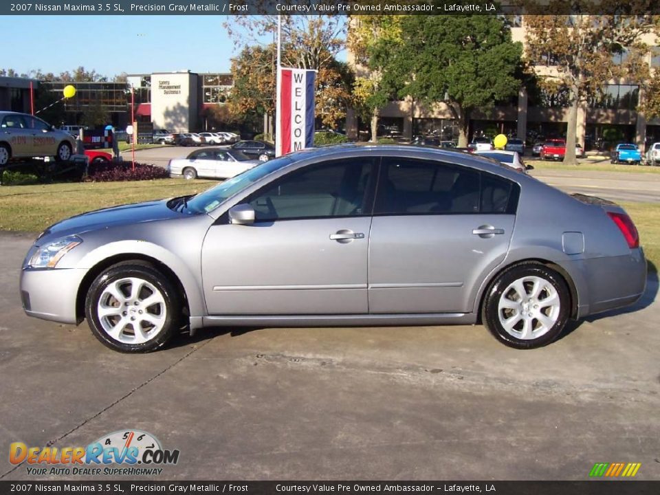 2007 Nissan Maxima 3.5 SL Precision Gray Metallic / Frost Photo #2