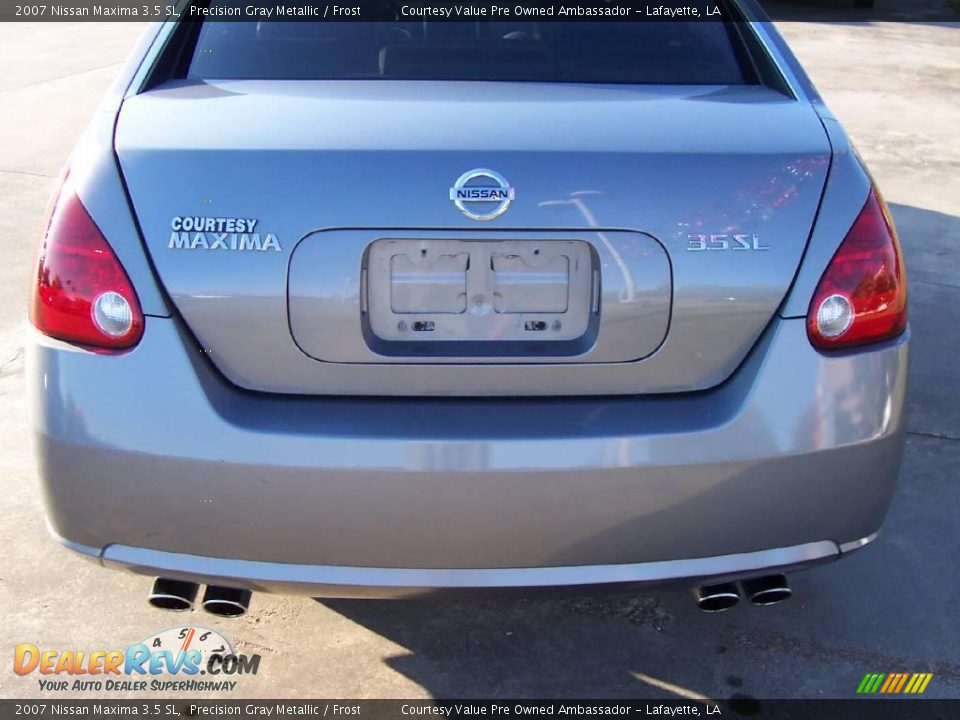 2007 Nissan Maxima 3.5 SL Precision Gray Metallic / Frost Photo #4