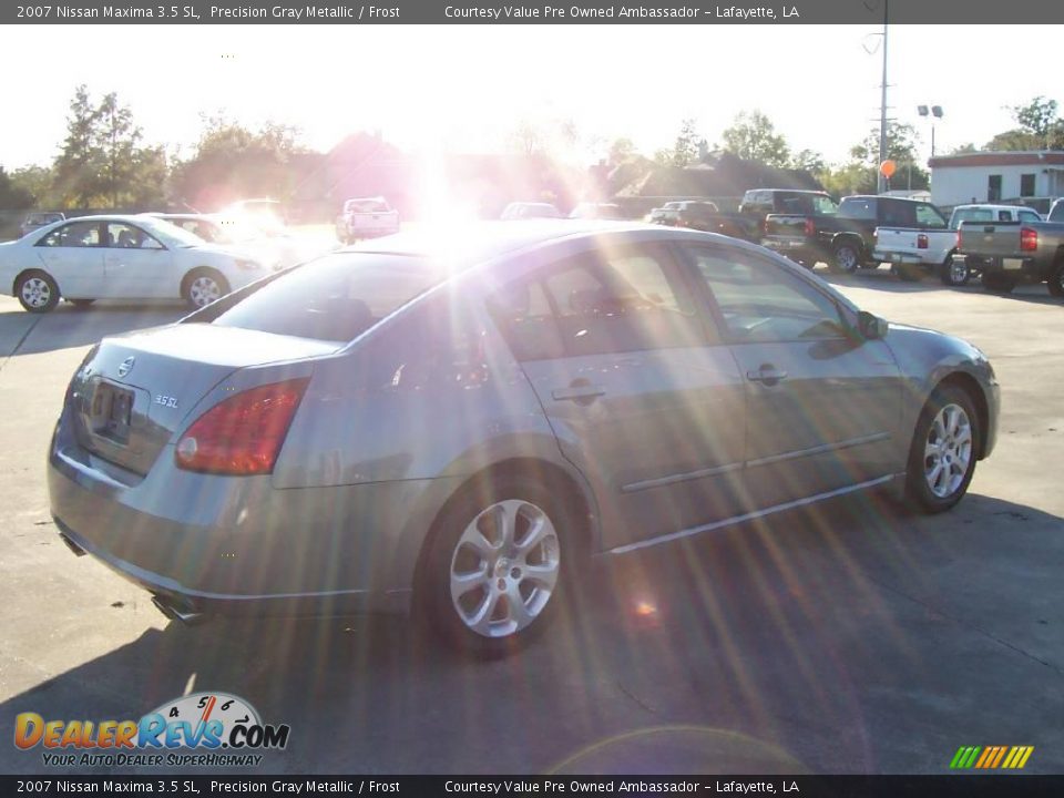 2007 Nissan Maxima 3.5 SL Precision Gray Metallic / Frost Photo #5