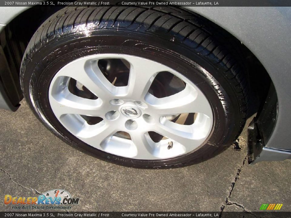 2007 Nissan Maxima 3.5 SL Precision Gray Metallic / Frost Photo #8